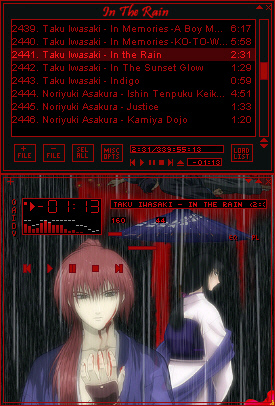 In The Rain - Himura Kenshin & Yukishiro Tomoe