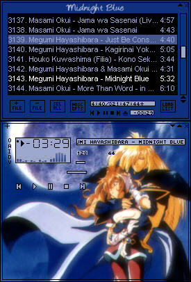 Midnight Blue - Lina and Gourry